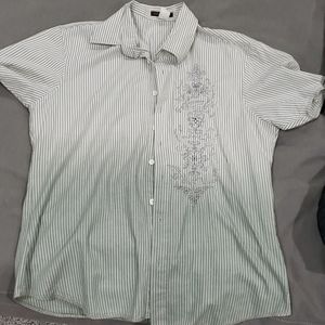 Johnny Max button up tshirt